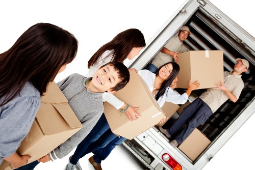 Local home moving team planning a Belsize Park removal