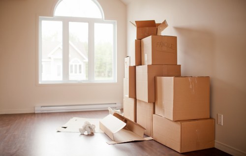 Careful house move support for flats and period homes in Belsize Park