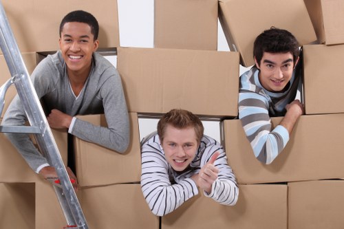 Free moving quote estimate for a Belsize Park relocation