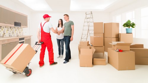 Office removals preparation for a business move near Belsize Park