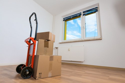 Final section showing a professional movers safety commitment