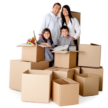Local man and van handling boxes and household items in North West London